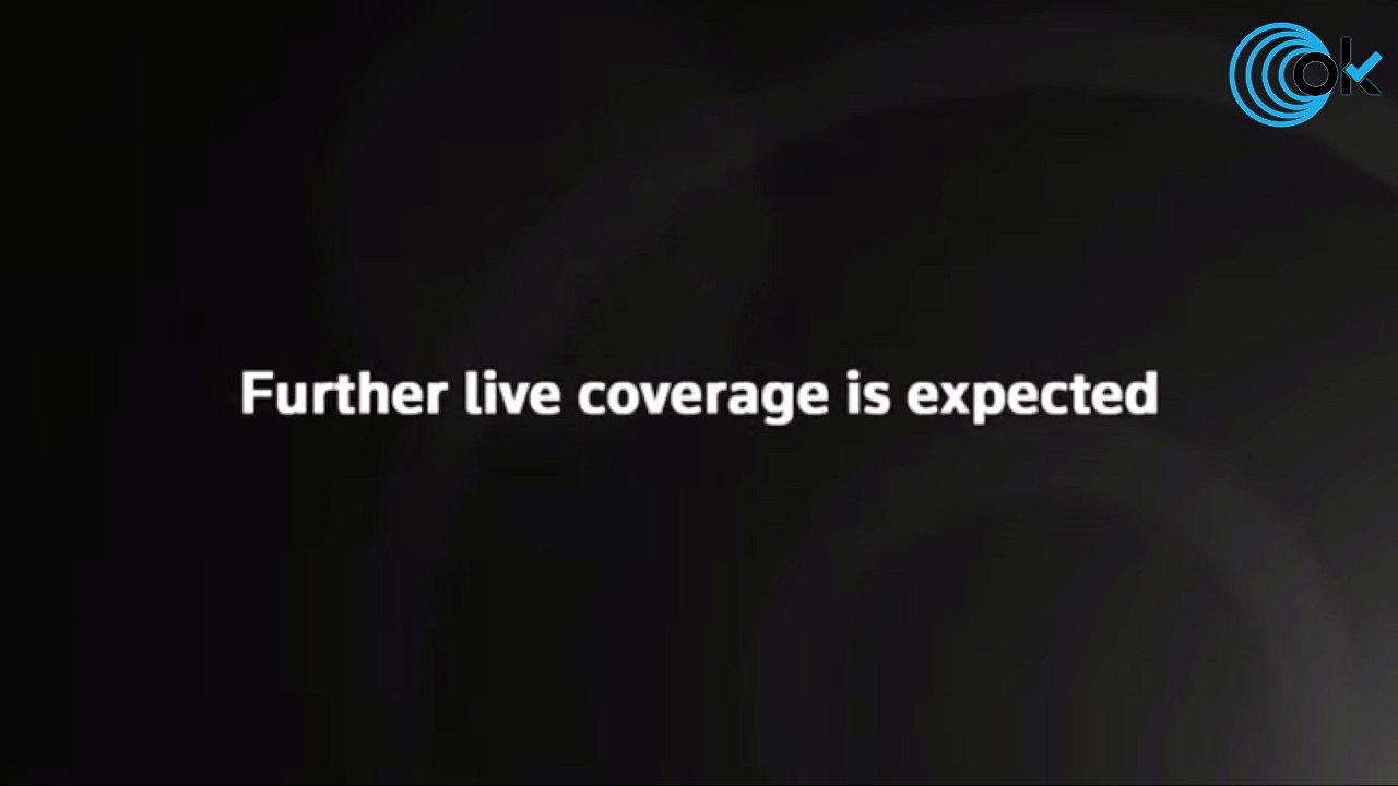 Exterior del Palacio de Buckingham tras la muerte de la Reina Isabel II