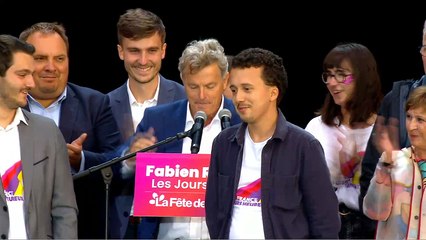 Grand meeting de la Fête de l'Humanité 2022 avec Fabien Roussel