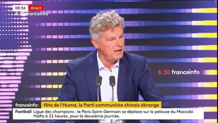 DIRECT Fabien Roussel invité de France Info - Mercredi 14 septembre