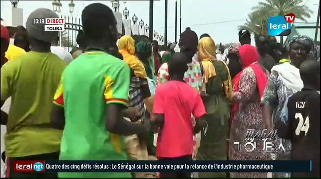Magal Touba 2022 une foule immense à Touba; l réactions des...