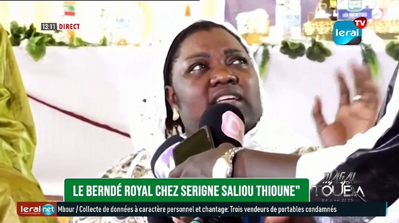 En Direct: Magal 2022: Les berndés royals de Serigne Saliou Thioune