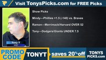 Game Day Picks Show Live Expert NCAAF MLB Picks - Predictions, Tonys Picks 9/16/2022