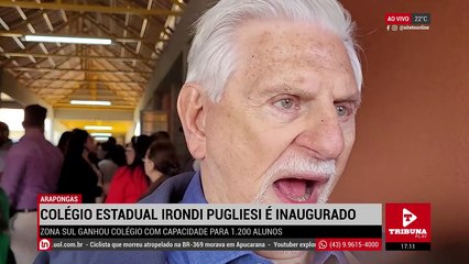 Cena lamentável: câmera flagra ladrão quebrando vitrine de loja em Apucarana