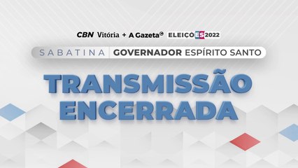 Eleições 2022: A Gazeta e CBN entrevistam Renato Casagrande