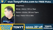 Game Day Picks Show Live Expert NFL MLB Picks - Predictions, Tonys Picks 9/19/2022