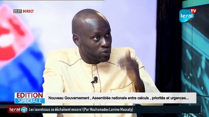Nouveau Gouvernement , Assemblée nationale entre calculs , priorités et urgences...