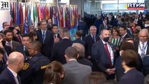 President Ferdinand R. Marcos Jr., together with his fellow Leaders from the United Nations (UN) Member States, arrives at the UN General Assembly (UNGA) Hall within the UN Headquarters in New York.