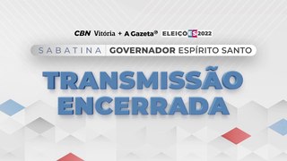Sabatina do candidato ao governo do Espírito Santo Carlos Manato (PL)