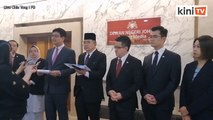 [Full video] Johor Harapan assemblypersons hold press conference regarding state assembly one-day session