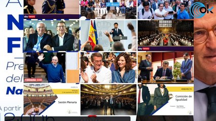 Alberto Núñez Feijóo preside la reunión del Comité Ejecutivo Nacional del PP
