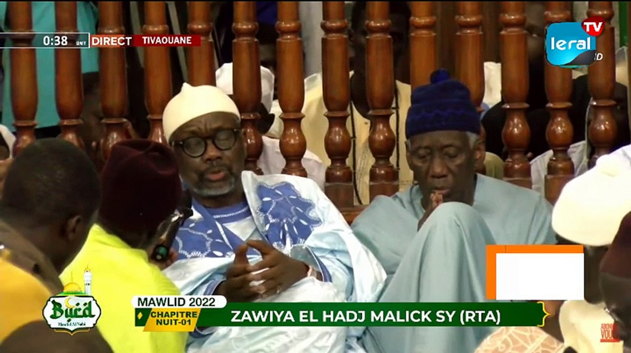 TIVAOUANE - BURD 2022 - NUIT 1 - Mosquée Serigne Babacar Sy (rta)