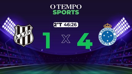 PONTE PRETA x CRUZEIRO - Acompanhe AO VIVO partida válida pela Série B