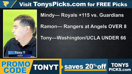 Game Day Picks Show Live Expert MLB NCAAF Picks - Predictions, Tonys Picks 9/30/2022