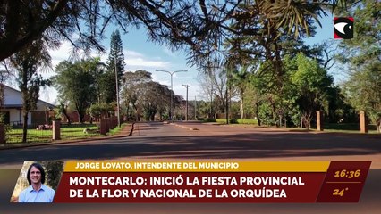 Montecarlo se prepara para recibir la 38° edición de la Fiesta de la Flor