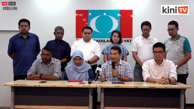 LIVE: PKR deputy president Rafizi Ramli holds GE15 press conference