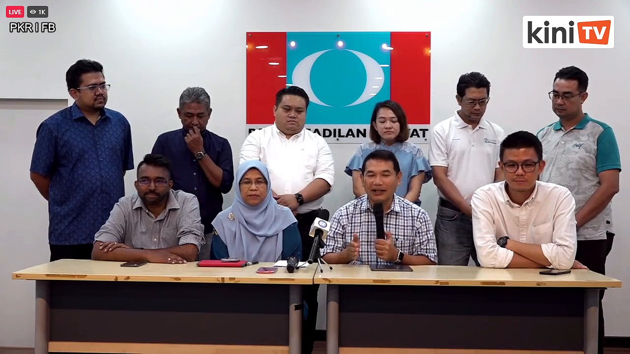 LIVE: PKR deputy president Rafizi Ramli holds GE15 press conference