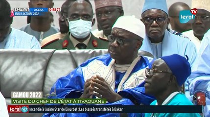 LIVE - VISITE DU PRESIDENT MACKY SALL - GAMOU 2022