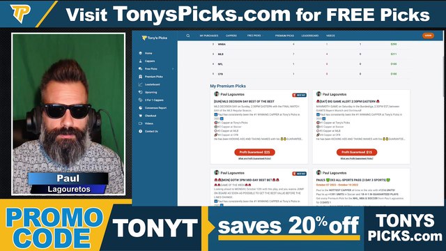 Soccer Picks Daily Show Serie A EPL Football Picks - Predictions, Tonys Picks 10/7/2022