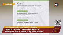Cursos de agricultura orgánica y agroecológica
