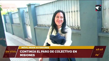 Continúa el paro de colectivos en Misiones