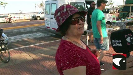 Familias disfrutan del Día de la Madre a pleno sol en la Costanera de Posadas