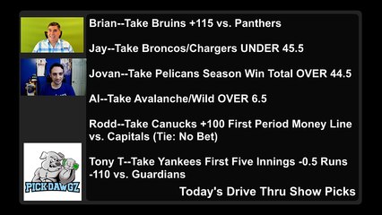 Live Free NHL MLB NFL Picks Drive Thru Show 10-17-2022