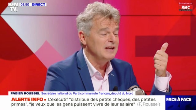 DIRECT Fabien Roussel invité de BFMTV - mardi 18 octobre 2022