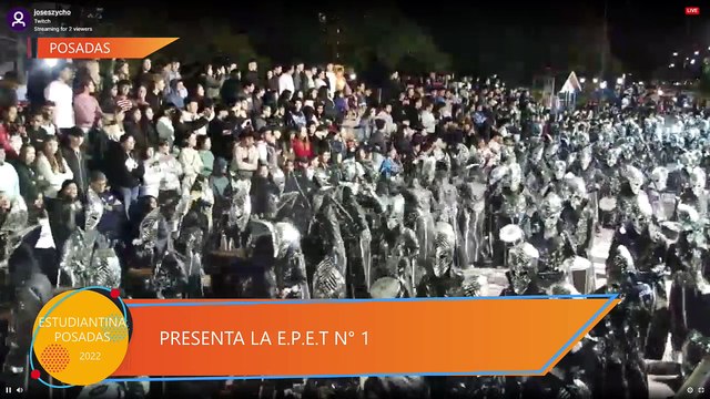 Estudiantina 2022 en Posadas: Hoy se llevará a cabo la tercera noche de calle.