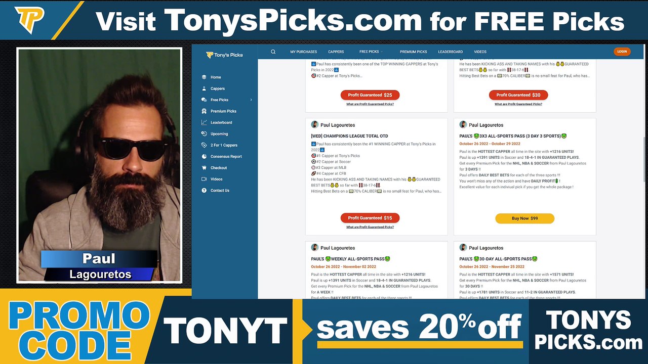 Soccer Picks Daily Show Europa League UEFA Conference League Football Picks - Predictions, Tonys Picks 10/26/2022