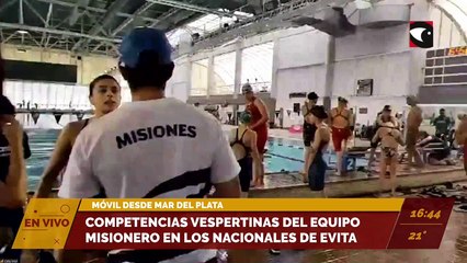 Download Video: Competencias vespertinas del equipo misionero en los nacionales de Evita.