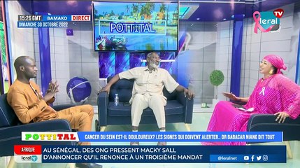 Cancer du sein est-il douloureux? les signes qui doivent alerter.. Dr Babacar NIANG dit tout