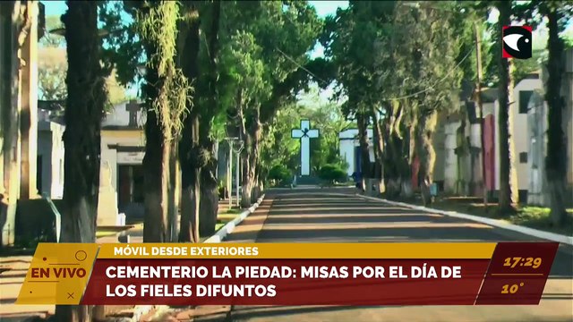 Cementerio La Piedad: Misas por el Día de los Fieles Difuntos