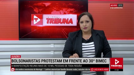 Ao vivo: incineração de drogas em Apucarana, protestos e descarrilamento de trem. Confira essas e outras informações no Jornal da Tribuna