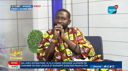 ËTTU NABY DE CE VENDREDI 4 NOVEMBRE 2022