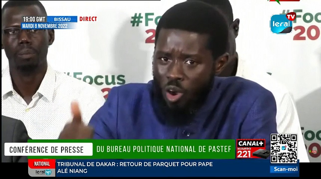 Suivez en direct la conférence de presse du Bureau politique national de PASTEF