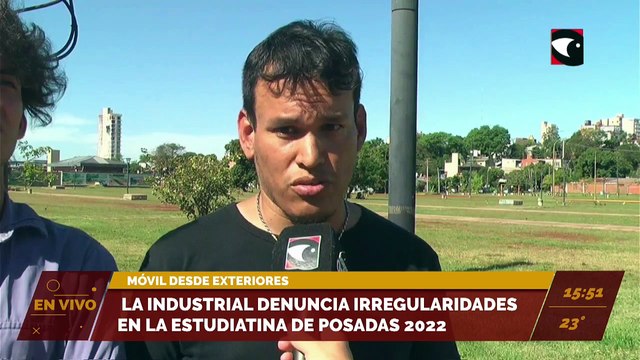 La Industrial denuncia irregularidades en la Estudiantina de Posadas 2022.