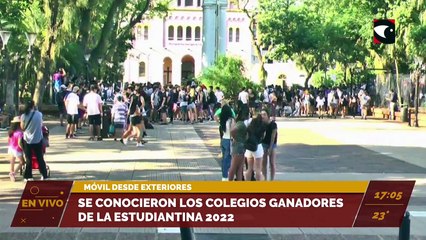 Se conocieron los resultados de la Estudiantina 2022.