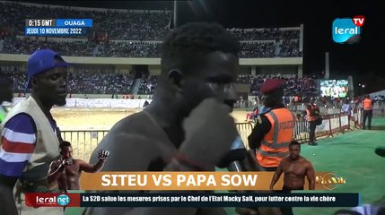 Revivez en Intégralité le combat SITEU VS PAPA SOW