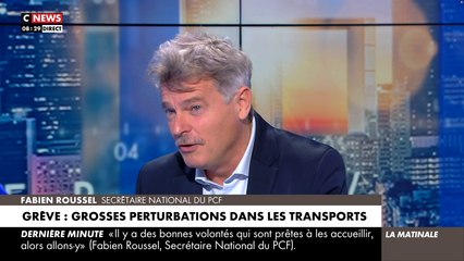 DIRECT Fabien Roussel invité de la matinale de CNEWS