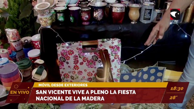 San Vicente vive a pleno la Fiesta Nacional de la Madera.