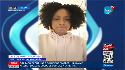 Live de Maty 3 pommes - Revues de l'actualités