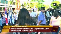 Puerto Rico celebra su 103º aniversario con varias actividades.