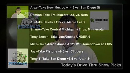 Live Free NHL NBA NCAAF NFL Picks Drive Thru Show 11-17-2022