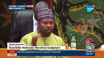 3e journée: Marathon budgétaire à l'Assemblée Nationale