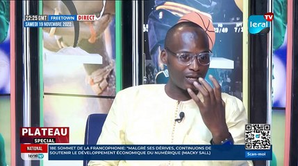Plateau Special avec Amadou Dawa DIALLO président du Conseil départemental de Ranérou