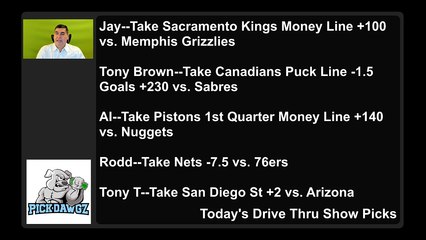 Live Free NBA NHL NCAAB NFL Picks Drive Thru Show 11-22-2022