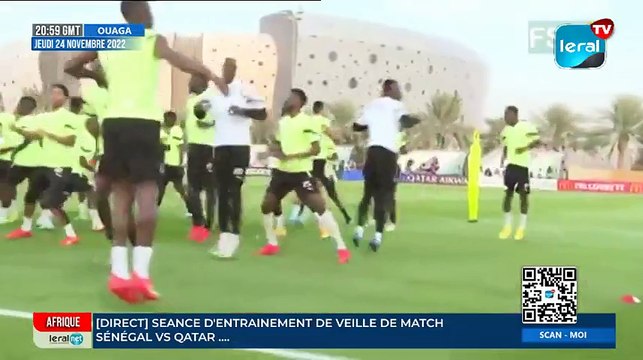 CM Qatar 2022: Conférence de presse d'avant match Qatar vs Sénégal, dernière séance d'entraînement