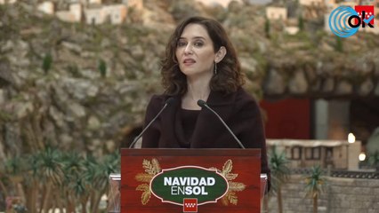 En DIRECTO: AYUSO inaugura el tradicional BELÉN de la PUERTA DE SOL