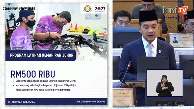 Johor MB Onn Hafiz Ghazi tables state budget for 2023