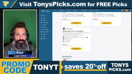 Soccer Picks Daily Show World Cup Football Picks - Predictions, Tonys Picks 12/1/2022